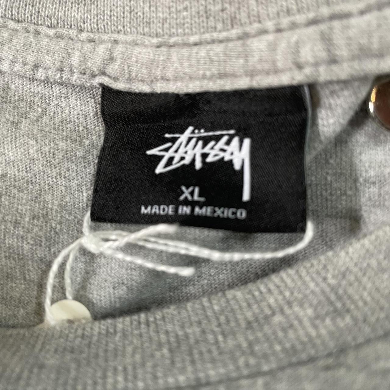 Grey stussy t shirt