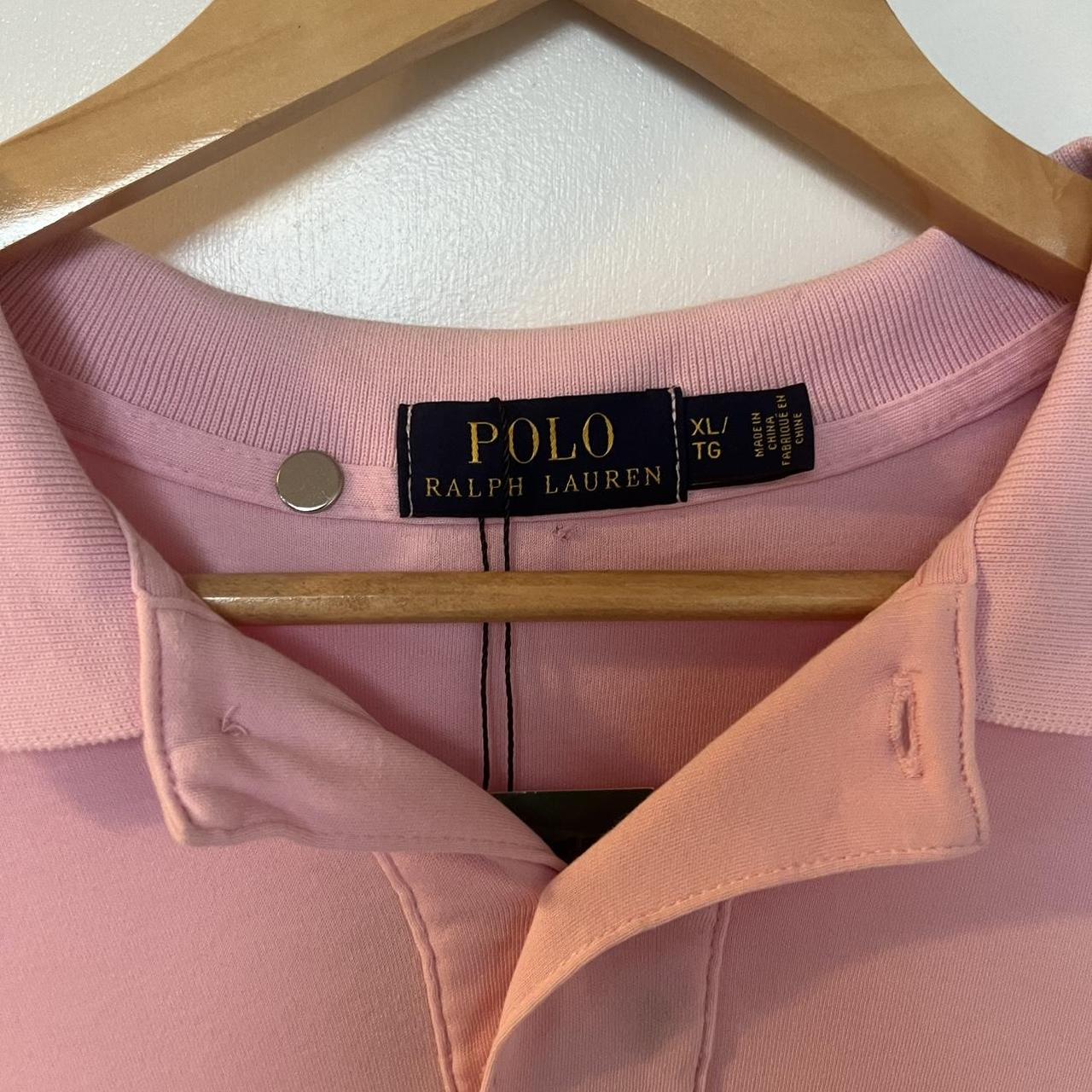 Polo Ralph Lauren pink polo shirt Size XL