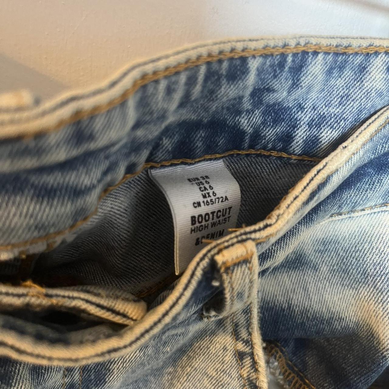 blue bootcut jeans Size 6