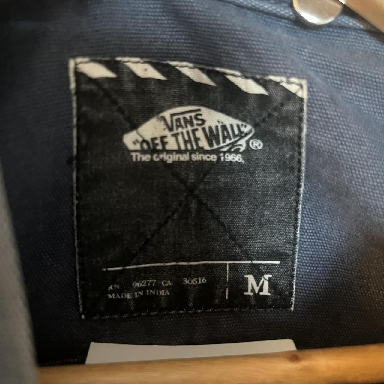 Vans jacket with all over print