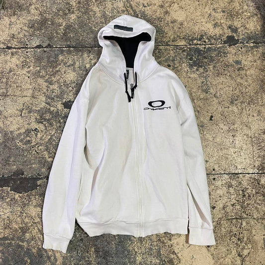 White oakley zip up